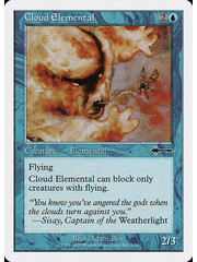 Magic: The Gathering Cloud Elemental (005) Moderately Played