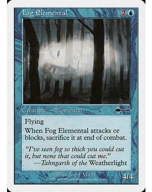 Magic: The Gathering Fog Elemental (007) Moderately Played