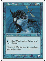 Magic: The Gathering Killer Whale (011) Moderately Played