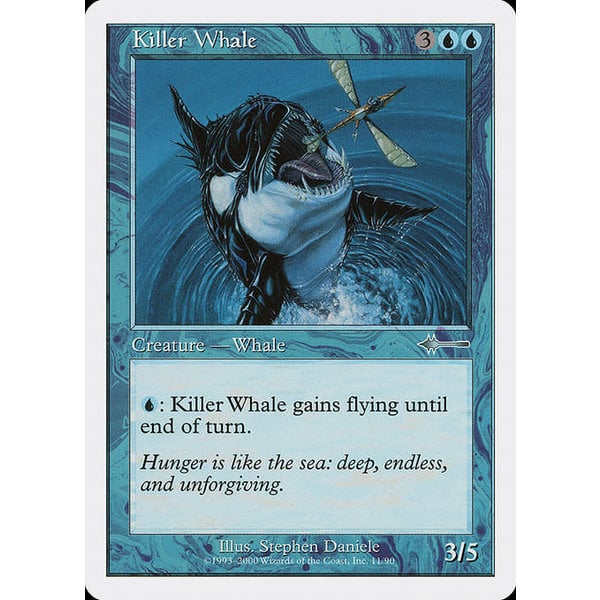 Magic: The Gathering Killer Whale (011) Moderately Played