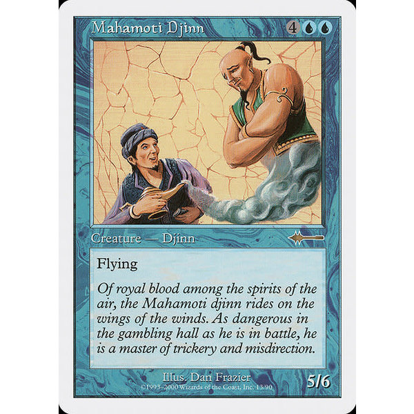 Magic: The Gathering Mahamoti Djinn (013) Moderately Played