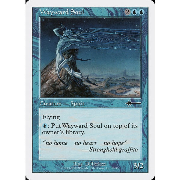 Magic: The Gathering Wayward Soul (018) Moderately Played