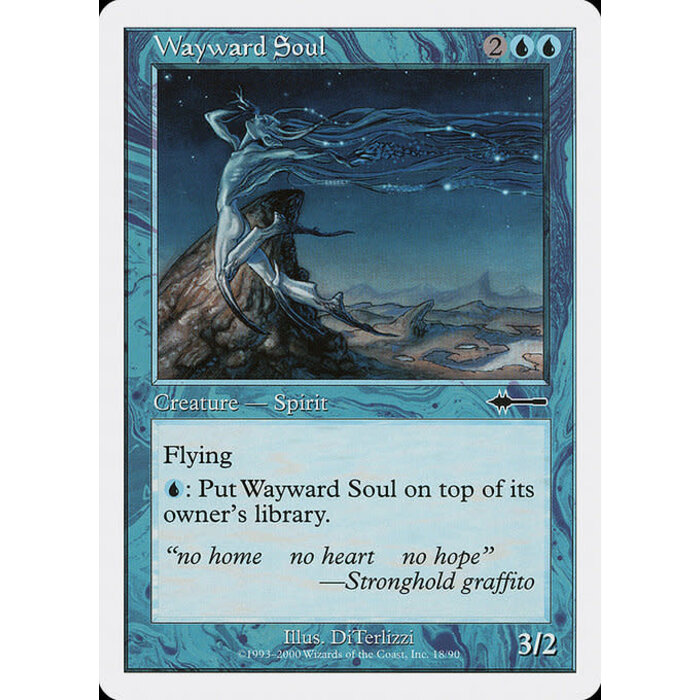 Magic: The Gathering Wayward Soul (018) Moderately Played