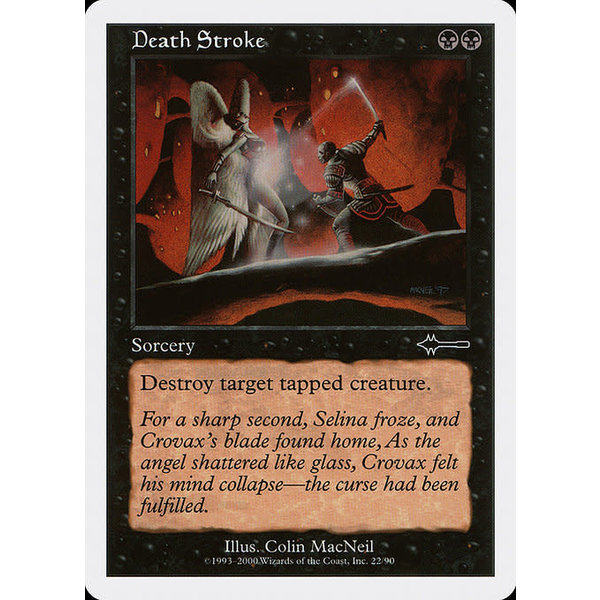 Magic: The Gathering Death Stroke (022) Moderately Played