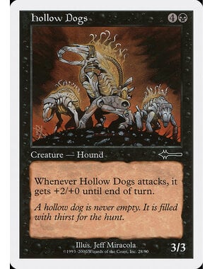 Magic: The Gathering Hollow Dogs (028) Moderately Played