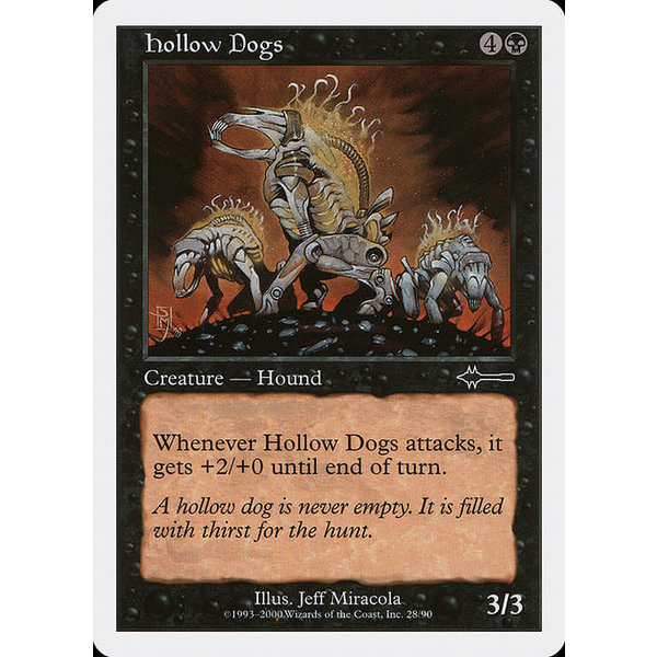 Magic: The Gathering Hollow Dogs (028) Moderately Played