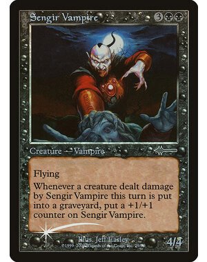 Magic: The Gathering Sengir Vampire (029) Heavily Played Foil