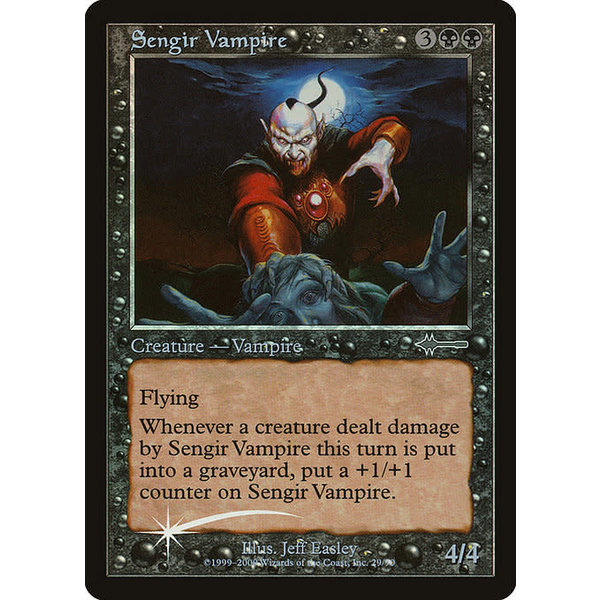 Magic: The Gathering Sengir Vampire (029) Heavily Played Foil