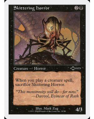 Magic: The Gathering Skittering Horror (030) Moderately Played