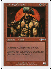 Magic: The Gathering Hulking Cyclops (038) Moderately Played