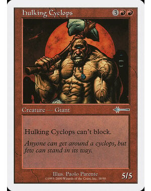 Magic: The Gathering Hulking Cyclops (038) Moderately Played