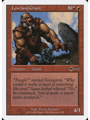 Magic: The Gathering Lowland Giant (042) Moderately Played
