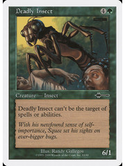 Magic: The Gathering Deadly Insect (053) Heavily Played