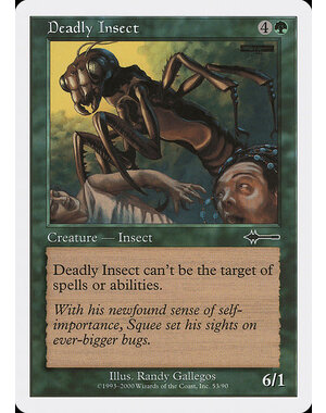 Magic: The Gathering Deadly Insect (053) Heavily Played