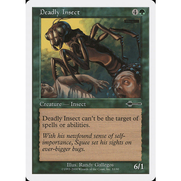 Magic: The Gathering Deadly Insect (053) Heavily Played