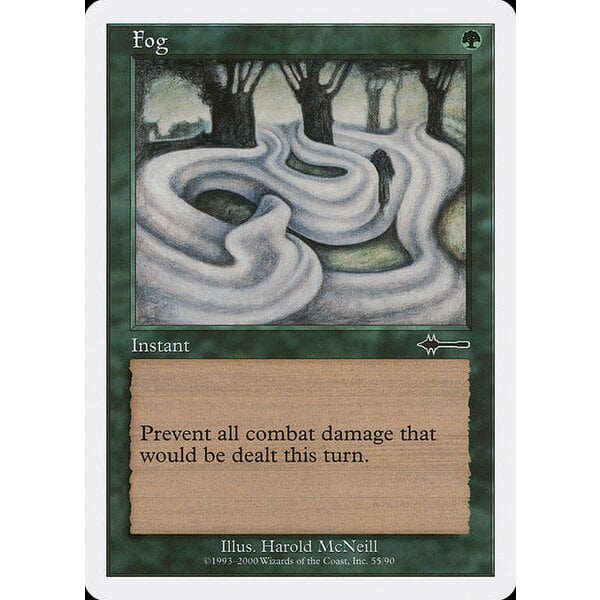 Magic: The Gathering Fog (055) Moderately Played