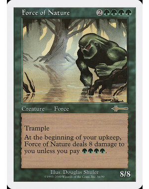Magic: The Gathering Force of Nature (056) Moderately Played