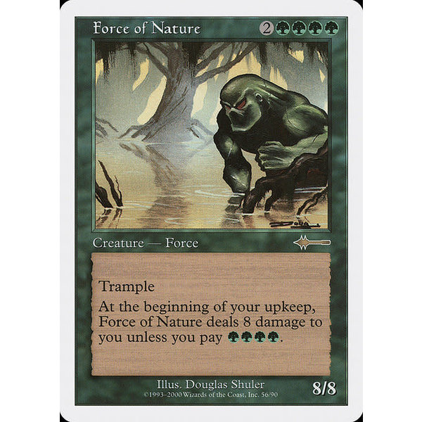 Magic: The Gathering Force of Nature (056) Moderately Played