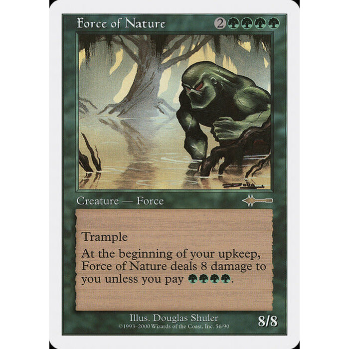 Magic: The Gathering Force of Nature (056) Moderately Played