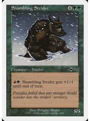 Magic: The Gathering Shambling Strider (063) Moderately Played