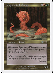 Magic: The Gathering Segmented Wurm (068) Moderately Played
