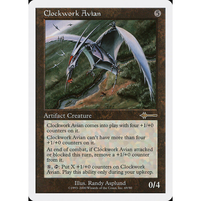 Magic: The Gathering Clockwork Avian (069) Moderately Played