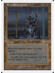 Magic: The Gathering Ebon Stronghold (072) Moderately Played