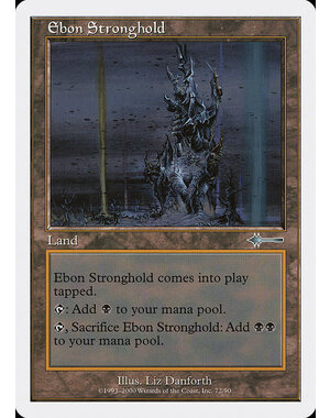 Magic: The Gathering Ebon Stronghold (072) Moderately Played