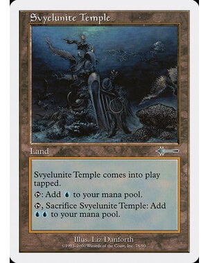 Magic: The Gathering Svyelunite Temple (078) Moderately Played