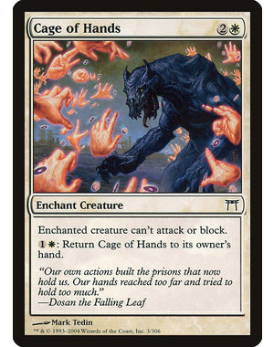 Magic: The Gathering Cage of Hands (003) Moderately Played