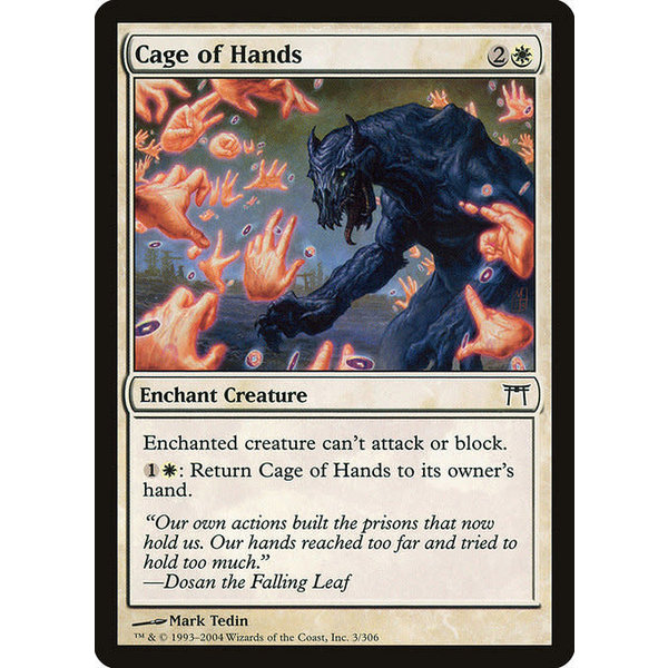 Magic: The Gathering Cage of Hands (003) Moderately Played