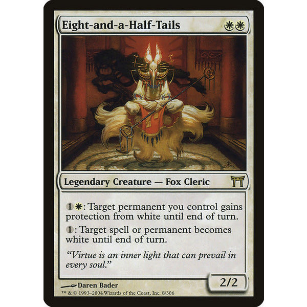 Magic: The Gathering Eight-and-a-Half-Tails (008) Heavily Played