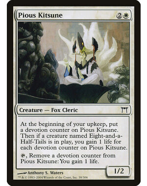 Magic: The Gathering Pious Kitsune (038) Damaged