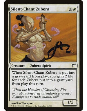 Magic: The Gathering Silent-Chant Zubera (045) Moderately Played