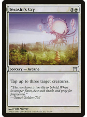 Magic: The Gathering Terashi's Cry (047) Damaged