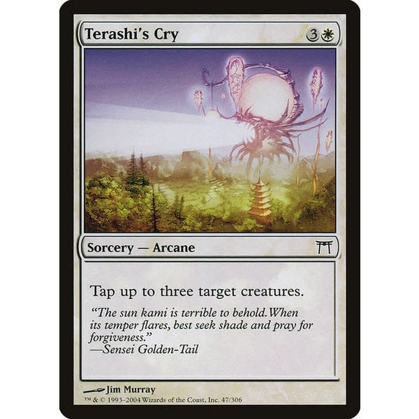 Magic: The Gathering Terashi's Cry (047) Damaged