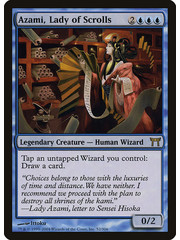 Magic: The Gathering Azami, Lady of Scrolls (052) Heavily Played