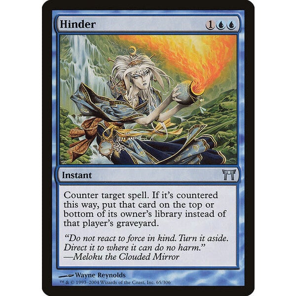 Magic: The Gathering Hinder (065) Heavily Played