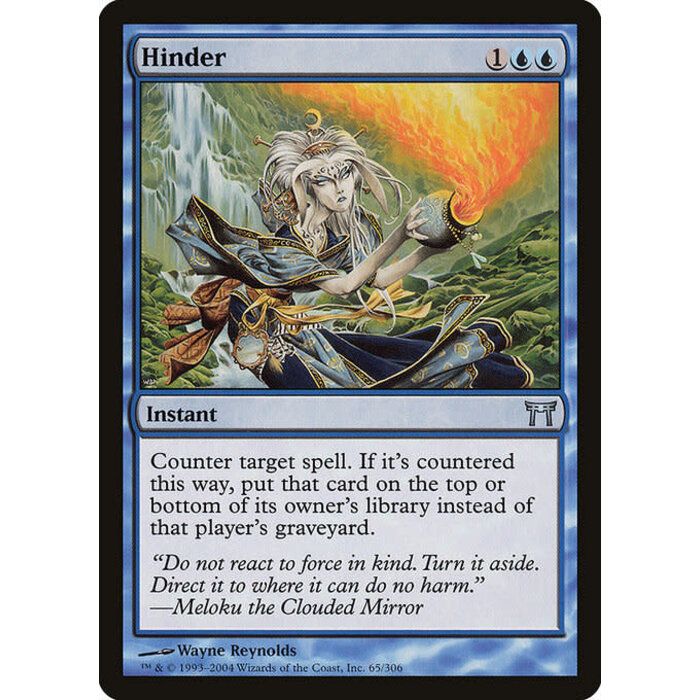 Magic: The Gathering Hinder (065) Heavily Played