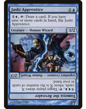 Magic: The Gathering Jushi Apprentice // Tomoya the Revealer (070) Heavily Played