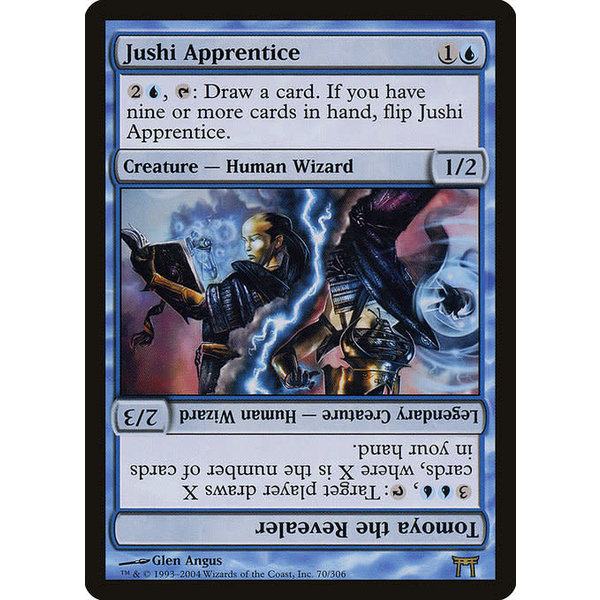 Magic: The Gathering Jushi Apprentice // Tomoya the Revealer (070) Heavily Played