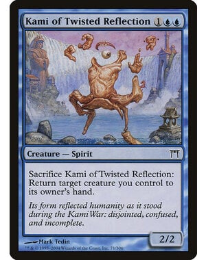 Magic: The Gathering Kami of Twisted Reflection (071) Damaged