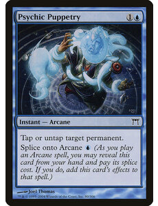 Magic: The Gathering Psychic Puppetry (080) Lightly Played