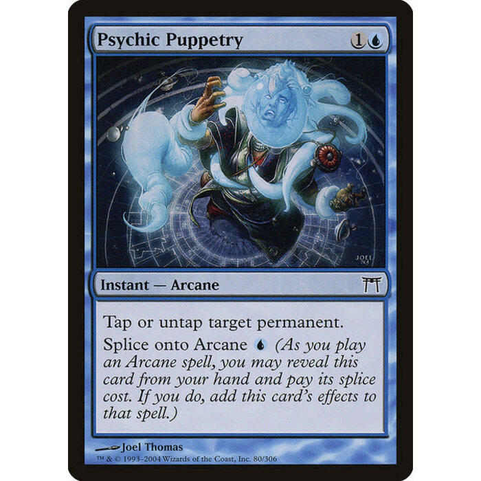 Magic: The Gathering Psychic Puppetry (080) Lightly Played
