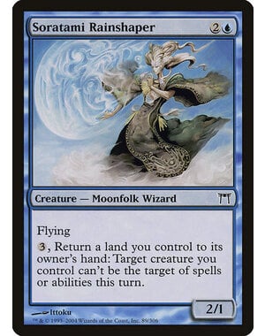 Magic: The Gathering Soratami Rainshaper (089) Heavily Played