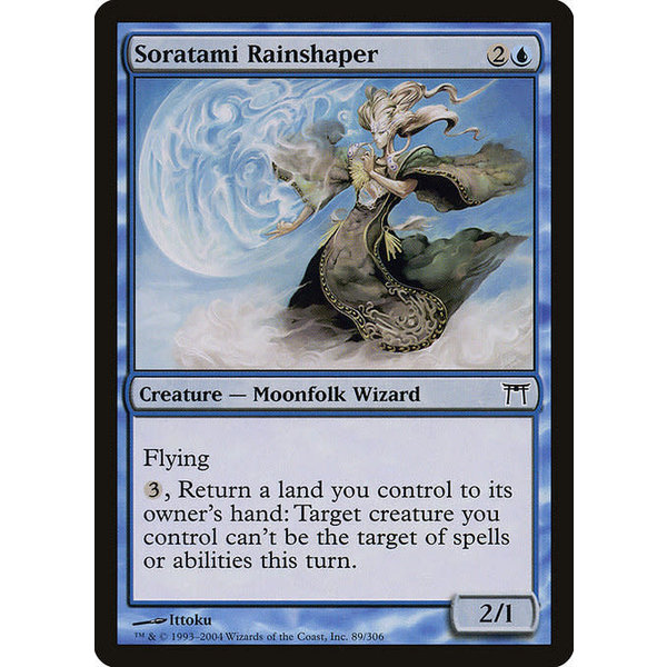 Magic: The Gathering Soratami Rainshaper (089) Heavily Played