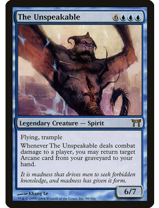 Magic: The Gathering The Unspeakable (098) Damaged