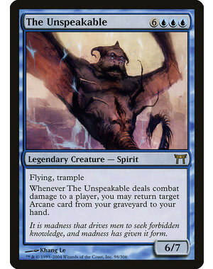 Magic: The Gathering The Unspeakable (098) Damaged