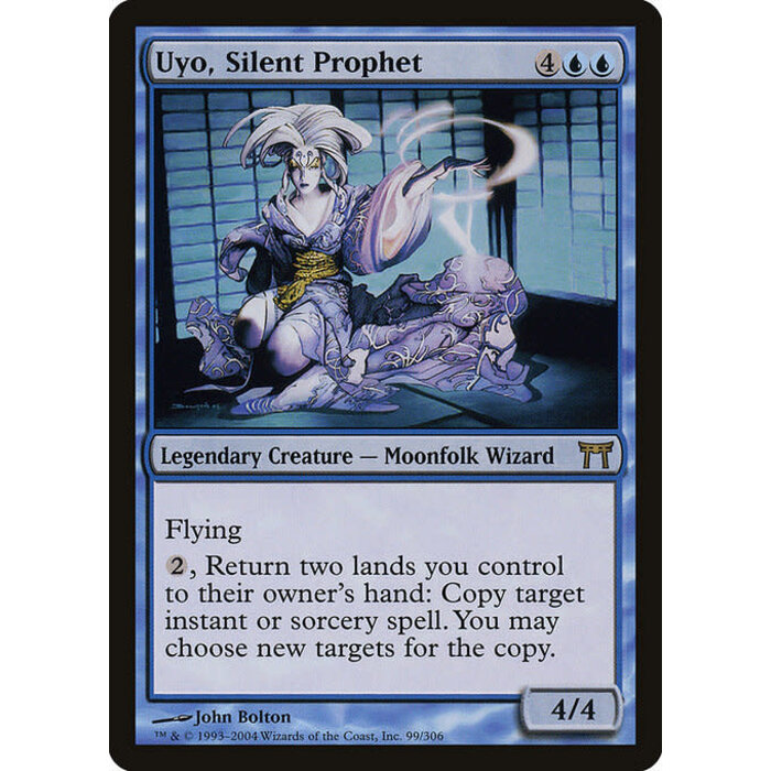 Magic: The Gathering Uyo, Silent Prophet (099) Damaged