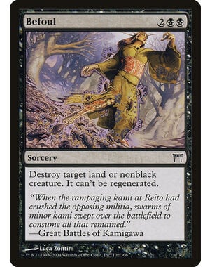 Magic: The Gathering Befoul (102) Damaged